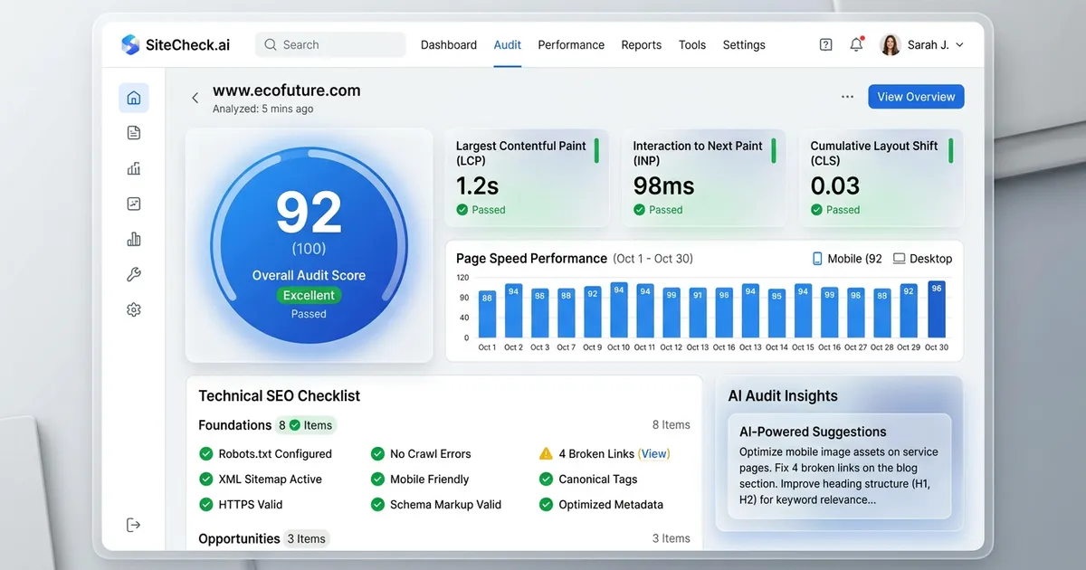 Core Web Vitals for Business Websites: A Practical Guide — featured image